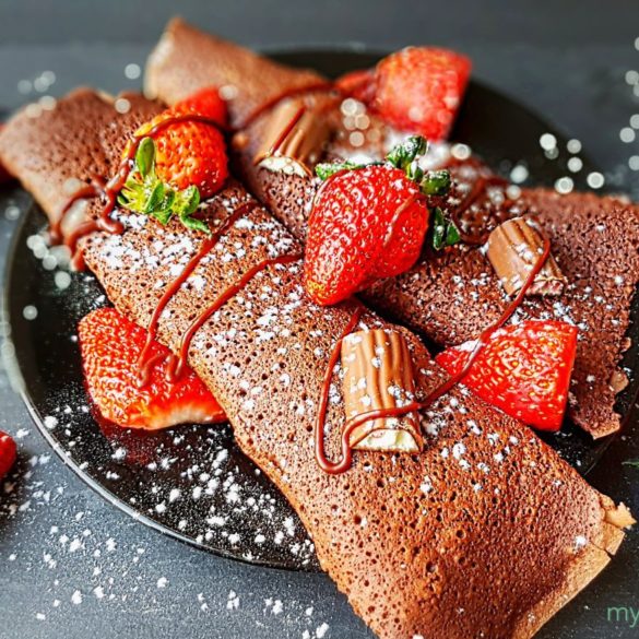 Gesunde vegane Crêpes