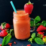 rezept-roter-smoothie-mit-erdbeeren Rezept Roter Smoothie mit Erdbeeren